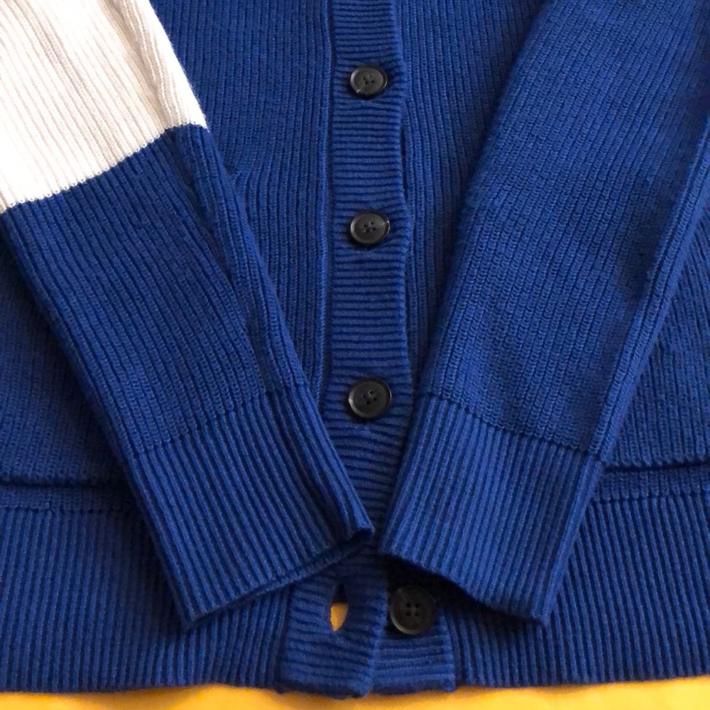 CALVIN KLEIN JEANS long cardigan w/two pockets - Picture 5 of 8